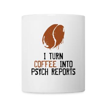 Psychologe - Tasse - Weiß - Vorne