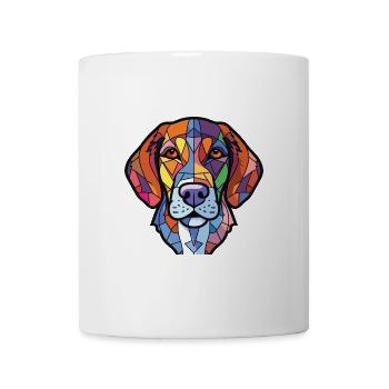 Cao De Castro Laboreiro Hunderasse Aquarellglas - Tasse - Weiß - Vorne