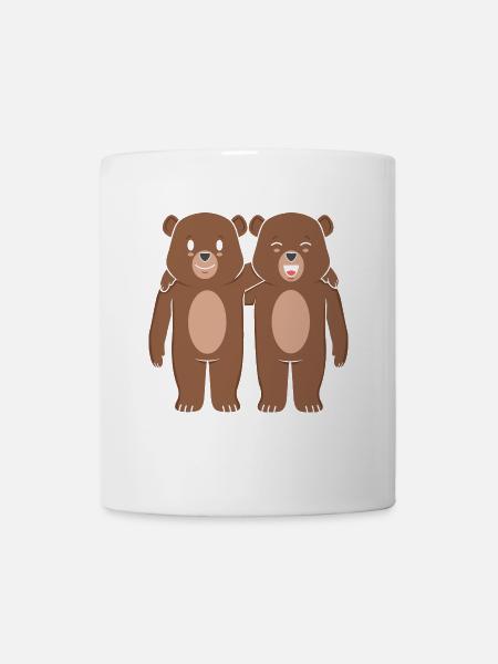 Bären - Tasse - Weiß