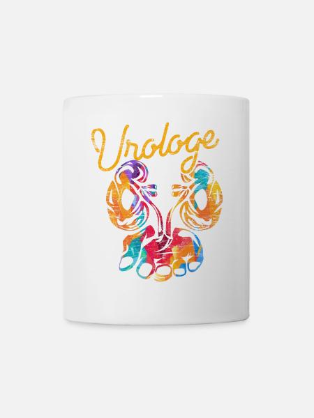 Erfahrener Urologe Prostatavorsorge - Tasse - Weiß