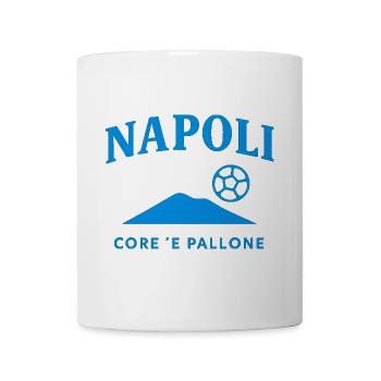 Napoli Core Pallone Logo - Tasse - Weiß - Vorne