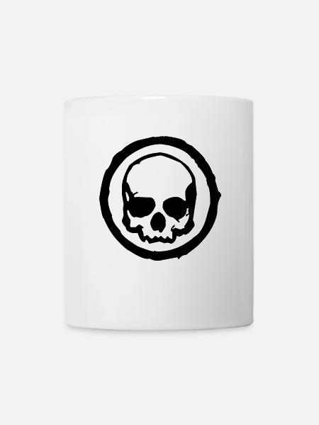 Totenkopf I Totenschädel I Skull I Skelett I Metal - Tasse - Weiß