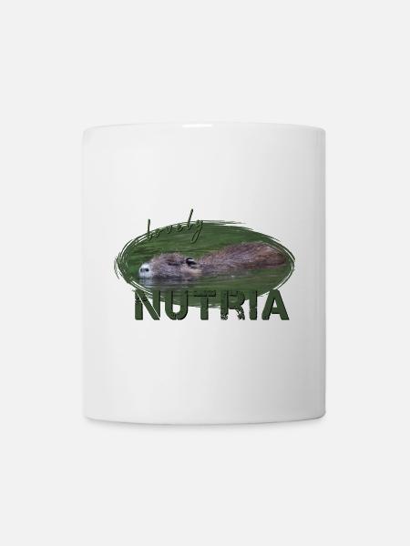 Nutria Biber Biberratte Wasserratte - Tasse - Weiß
