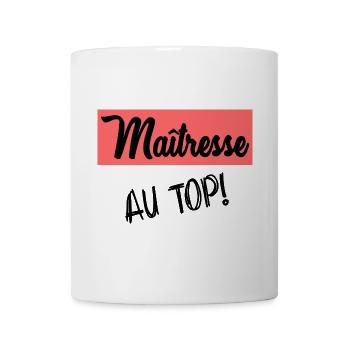THANK YOU. MISTRESS. MASTER. THANK YOU MISTRESS - Mug - white - Front