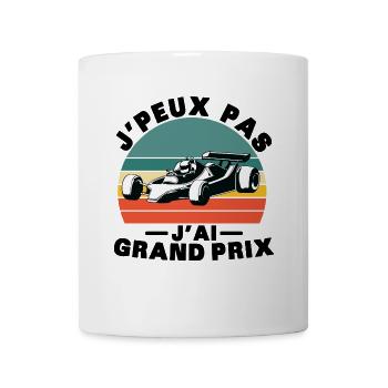 Ich kann nicht, ich habe einen tollen Preis - Tasse - Weiß - Vorne