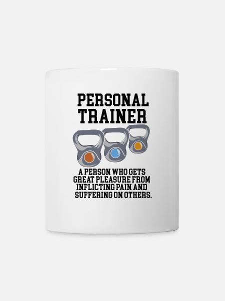 Personaltrainer Definition - Tasse - Weiß