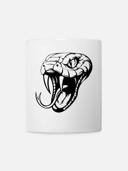 Snake - Tasse - Weiß