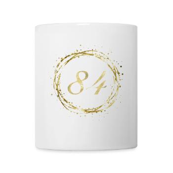 84 - Tasse - Weiß - Vorne