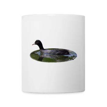 Blässhuhn Wasservogel Vogel - Tasse - Weiß - Vorne