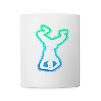 Breakdance Tanz Breakdancer Herren Breakdancing - Tasse - Weiß - Vorne
