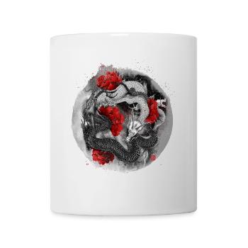 Der Drache, Ryu, ist ein mythisches Wassertier - Tasse - Weiß - Vorne