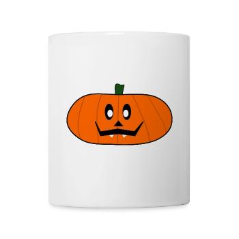 HALLOWEEN. KÜRBIS. HALLOWEEN-KÜRBIS - Tasse - Weiß - Vorne