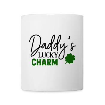 Papa Glücksbringer - Tasse - Weiß - Vorne