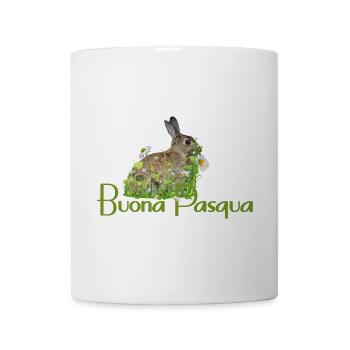 Frohe Ostern - Tasse - Weiß - Vorne