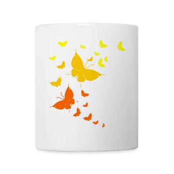 Butterfly - Tasse - Weiß - Vorne