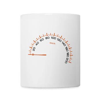 Meter - Tasse - Weiß - Vorne