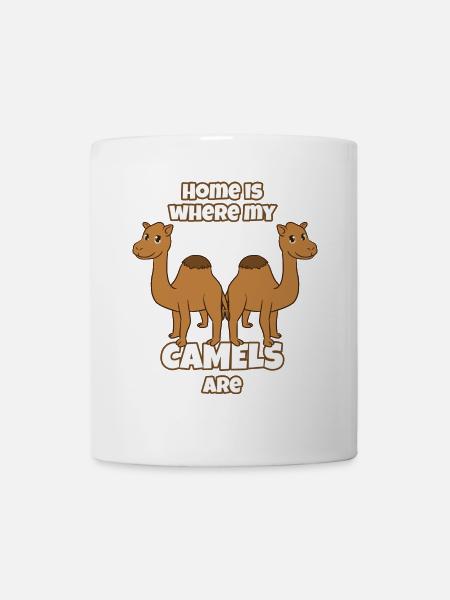 Camels - Tasse - Weiß