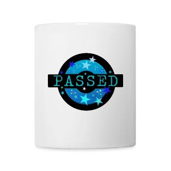 Bestanden Prüfung bestanden Abi - Tasse - Weiß - Vorne