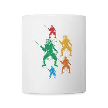 Fechter Fecht Fechtmeister Jungen Kinder Fechten - Tasse - Weiß - Vorne