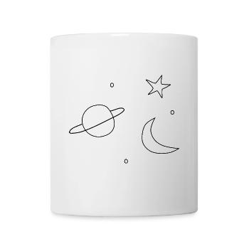 Universum. - Tasse - Weiß - Vorne