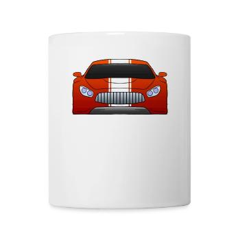 Car Auto - Tasse - Weiß - Vorne