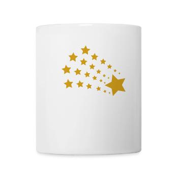 Stern Sterne - Tasse - Weiß - Vorne