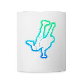 Breakdance Tanz Breakdancer Kinder Breakdancing - Tasse - Weiß - Vorne