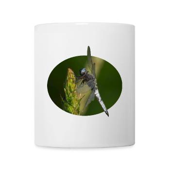 Libelle - Tasse - Weiß - Vorne