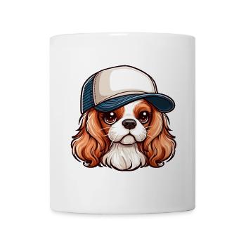 Chien Cavalier King Charles chien - casquette - Mug blanc - blanc - Devant