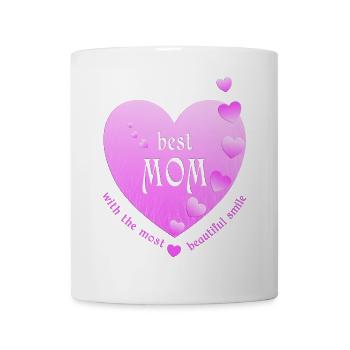best mom mommy mother - Tasse - Weiß - Vorne