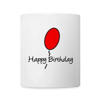 ALLES GUTE ZUM GEBURTSTAG. ALLES GUTE ZUM GEBURTSTAG. JAHRESTAG. - Tasse - Weiß - Vorne
