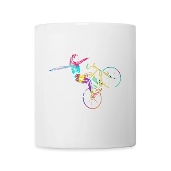 Flinker Kunstradfahrer Hallenturnier - Tasse - Weiß - Vorne