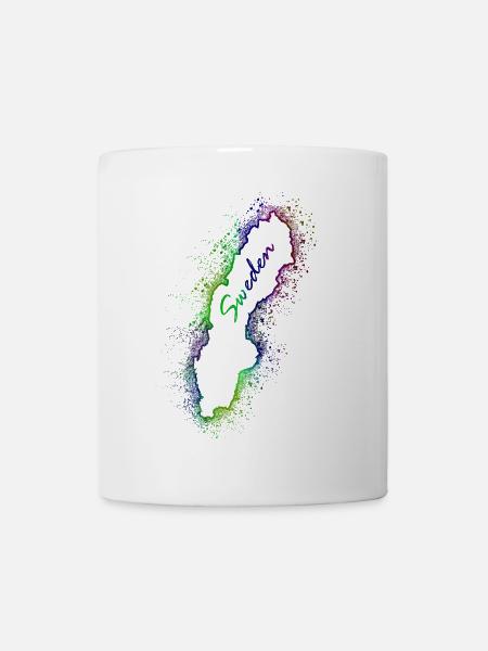 Schweden - Tasse - Weiß