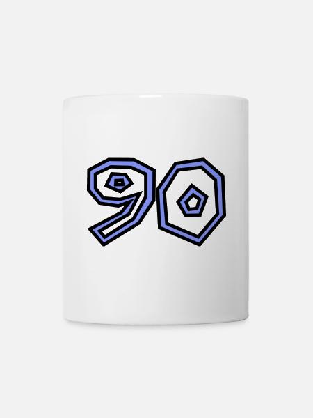 90 - Tasse - Weiß