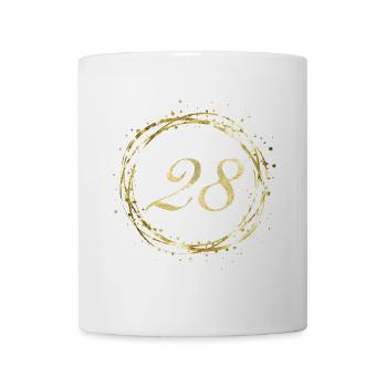 28 - Tasse - Weiß - Vorne