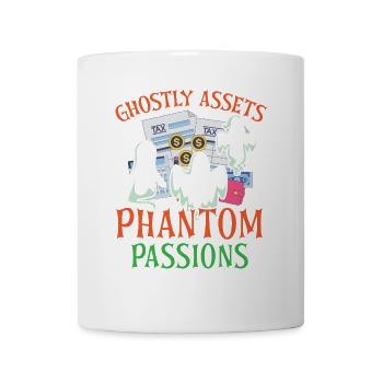 Gespenstisches Vermögen Phantom Leidenschaften Gru - Tasse - Weiß - Vorne