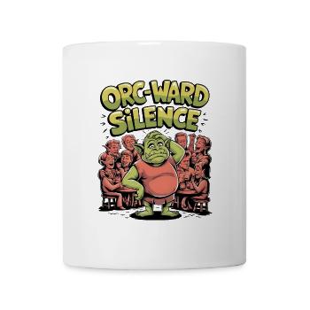 Orc-ward Silence - Mug - white - Front
