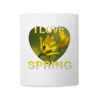 I love spring - Tasse - Weiß - Vorne