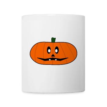 HALLOWEEN. KÜRBIS. HALLOWEEN-KÜRBIS - Tasse - Weiß - Vorne