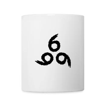 666 Satan Symbol - Tasse - Weiß - Vorne