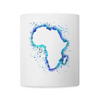 Afrika - Tasse - Weiß - Vorne