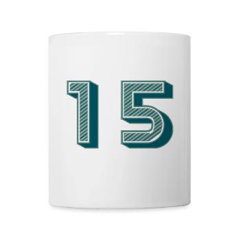 15 - Tasse - Weiß - Vorne