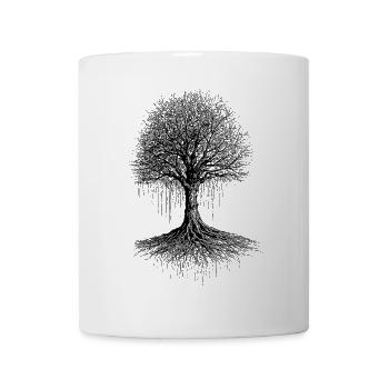 Echo der Wurzeln - Tasse - Weiß - Vorne