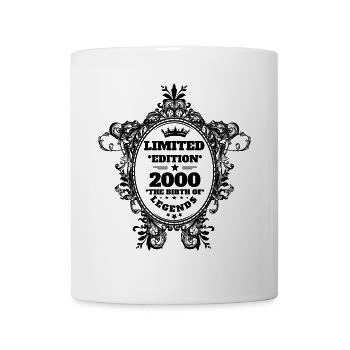 2000 - Tasse - Weiß - Vorne