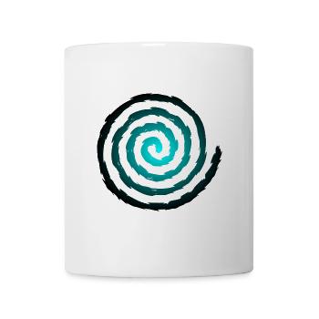 Spirale Symbol Wachstum und Erweiterung - Tasse - Weiß - Vorne