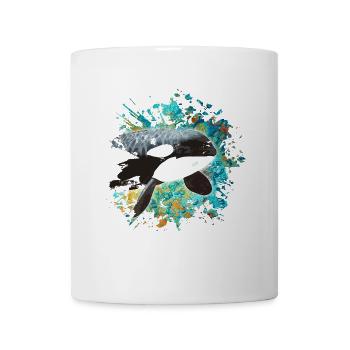 Killerwal - Tasse - Weiß - Vorne