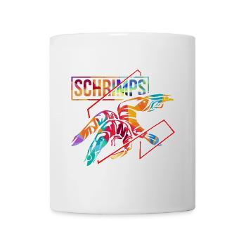 Zitronige Garnelen Meeresfrüchte - Tasse - Weiß - Vorne
