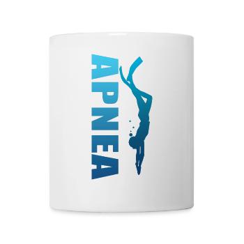 Freitaucher-Freitaucher-Geschenk-Tauchersport - Tasse - Weiß - Vorne