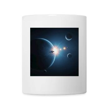 Mystische Mondphasen - Tasse - Weiß - Vorne