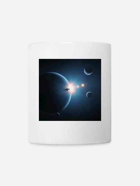 Mystische Mondphasen - Tasse - Weiß